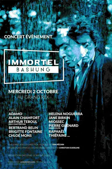 Immortel Bashung - Live au grand Rex 2019 poster