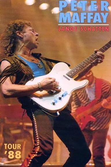 Peter Maffay: Lange Schatten Tour '88 poster