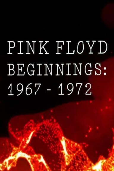 Pink Floyd Beginnings 1967-1972 poster