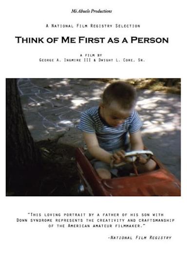 Think of Me First as a Person poster