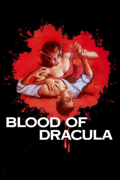 Blood of Dracula poster