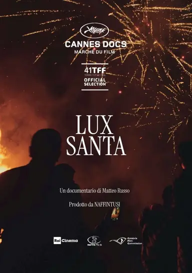 Lux Santa poster