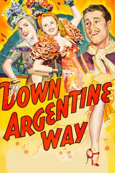 Down Argentine Way poster