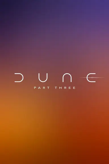 Dune: Part Three poster