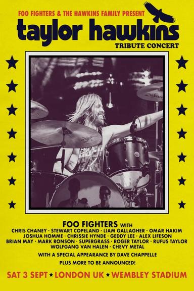 Taylor Hawkins Tribute Concert poster