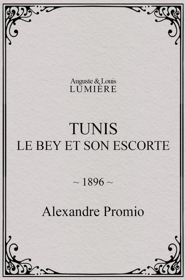 Tunis: Le Bey et son escorte poster