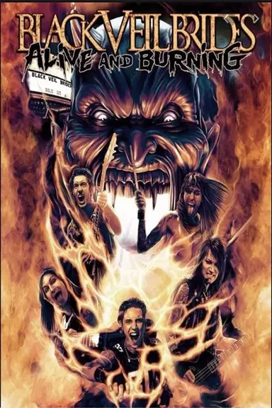 Black Veil Brides: Alive and Burning poster