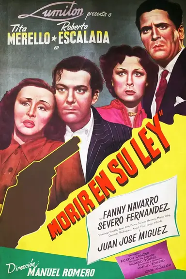 Morir en su ley poster