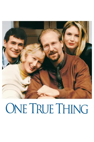 One True Thing poster