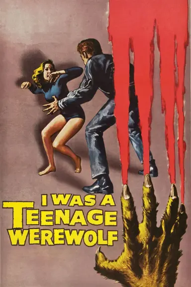 I Was a Teenage Werewolf poster