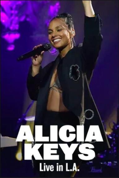 Alicia Keys Live in Los Angeles poster