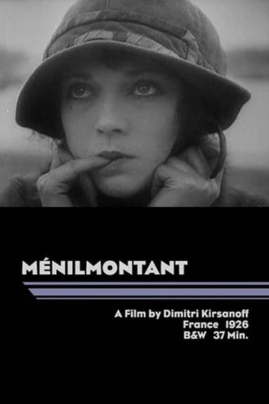 Ménilmontant poster