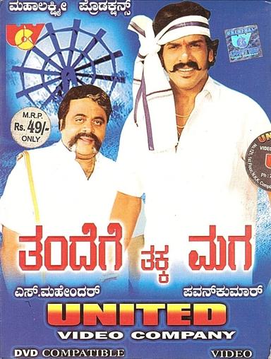 Thandege Thakka Maga poster