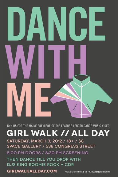 Girl Walk // All Day poster