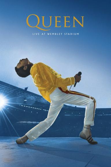 Queen Live at Wembley Stadium 1986 poster