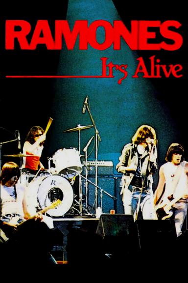 Ramones: It's Alive - The Rainbow poster