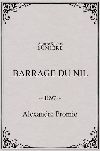 Barrage du Nil poster