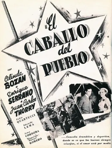 El caballo del pueblo poster