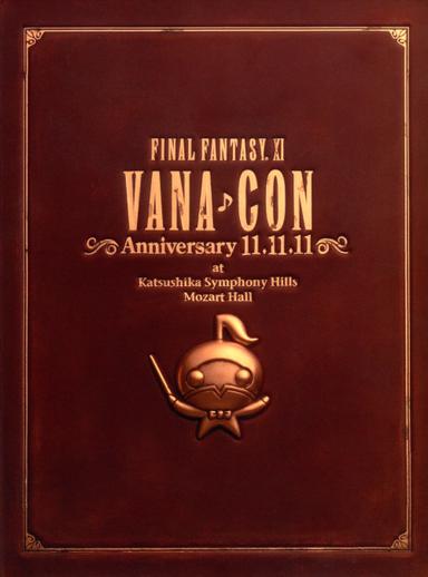 FINAL FANTASY XI Vana♪Con Anniversary 11.11.11 poster