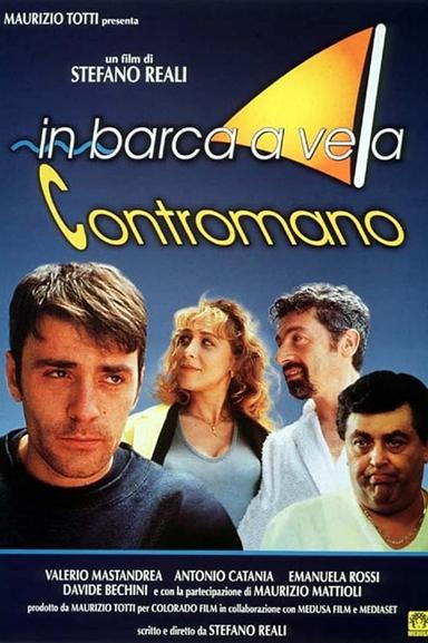 In barca a vela contromano poster