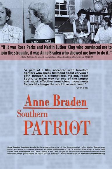 Anne Braden: Southern Patriot poster