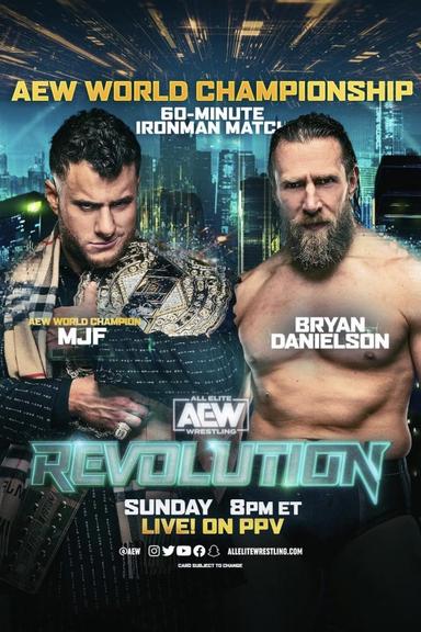 AEW Revolution poster