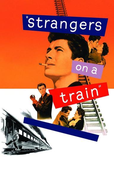 Strangers on a Train poster