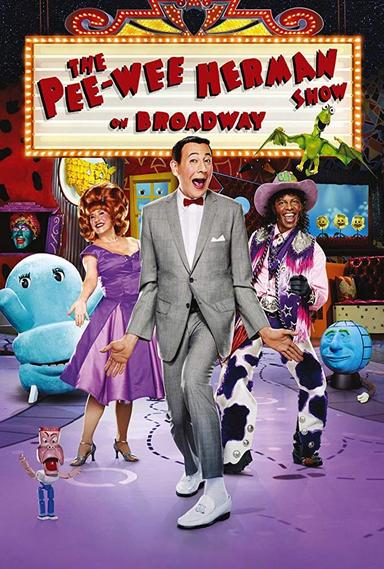 The Pee-wee Herman Show on Broadway poster