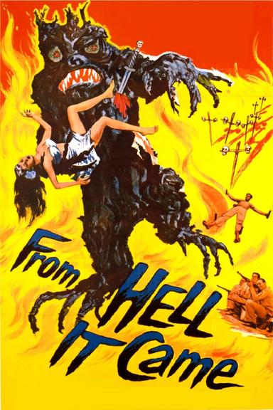 From Hell It Came poster