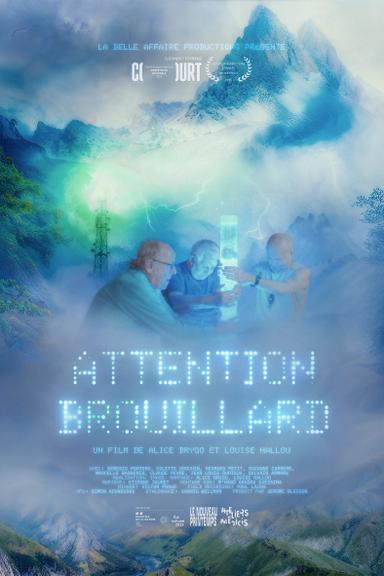 Attention brouillard poster