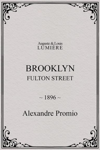 Brooklyn, Fulton Street poster