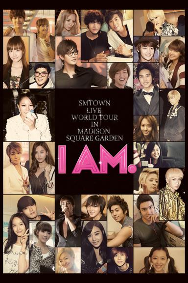 I AM. SMtown Live World Tour In Madison Square Garden poster