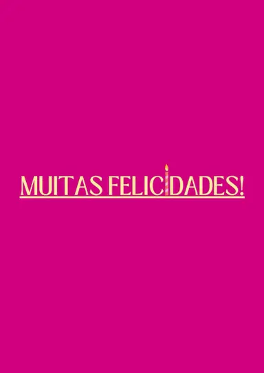 Muitas Felicidades poster