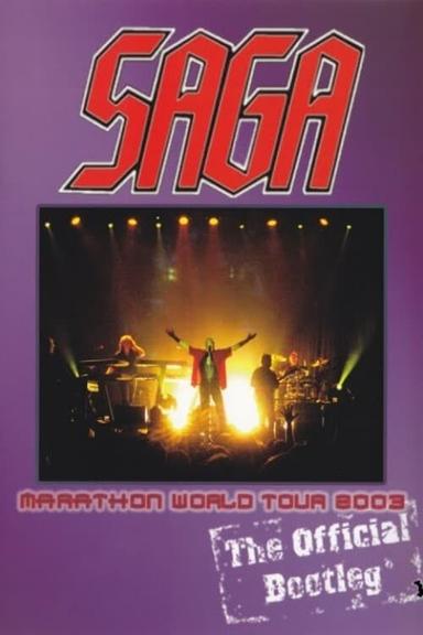 Saga - Marathon World Tour poster