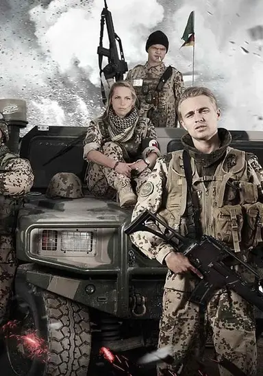 Willkommen im Krieg poster