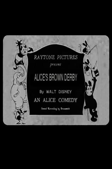 Alice's Brown Derby poster