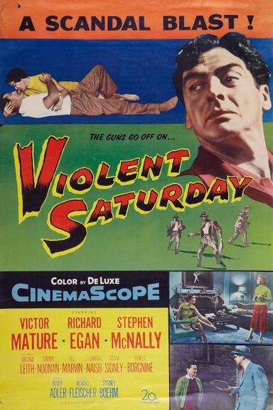 Violent Saturday poster