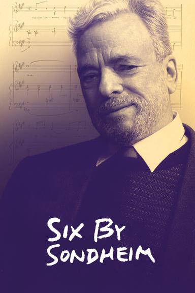 Six by Sondheim poster