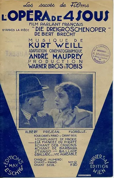 The Threepenny Opera poster