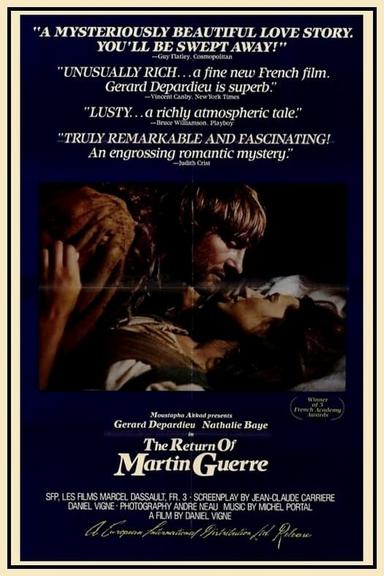 The Return of Martin Guerre poster