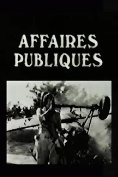 Les Affaires publiques poster