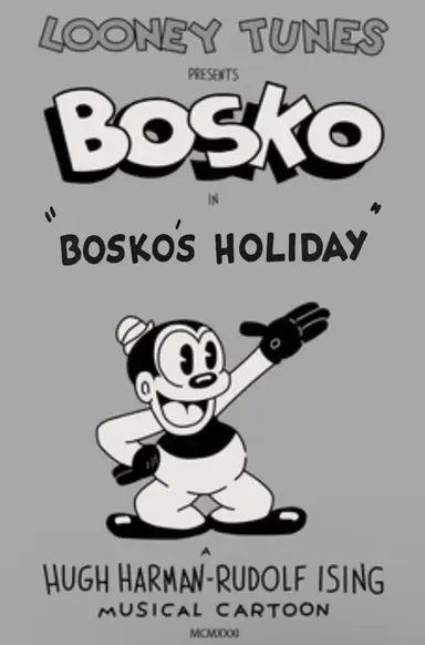 Bosko's Holiday poster