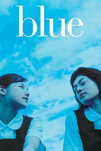 Blue poster