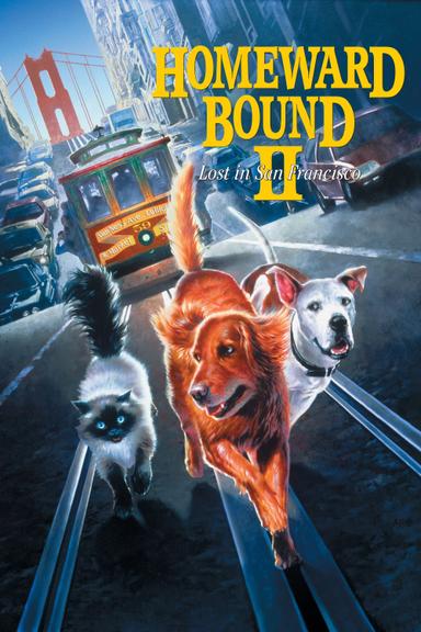 Homeward Bound II: Lost in San Francisco poster