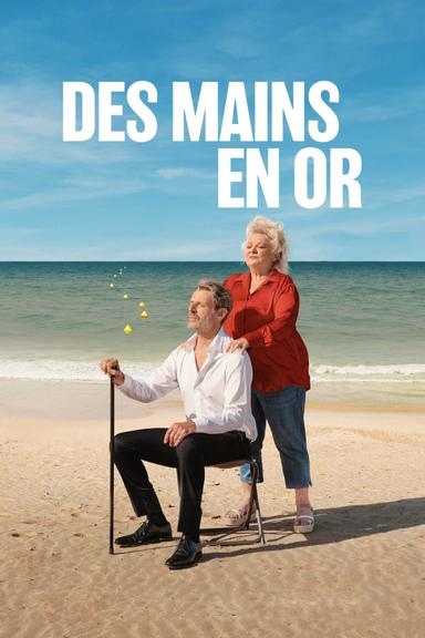 Des mains en or poster