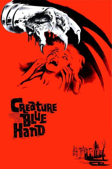 Creature with the Blue Hand poster