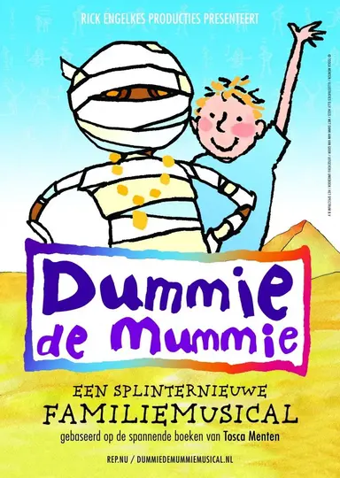 Dummie de Mummie: De Familiemusical poster