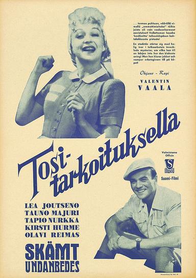 Tositarkoituksella poster