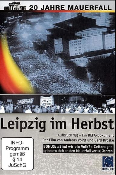 Leipzig in Autumn poster