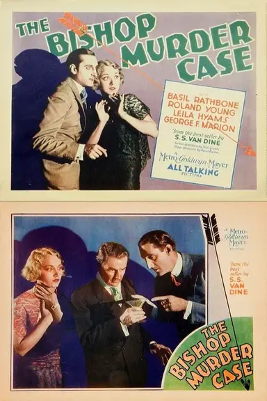The Bishop Murder Case poster